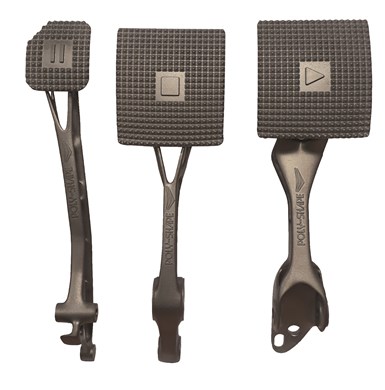 Additively manufactured car pedals